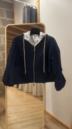 Parka doublure dentelle