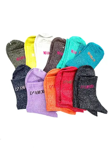 Chaussettes Paillettes MAMAN/D'AMOUR