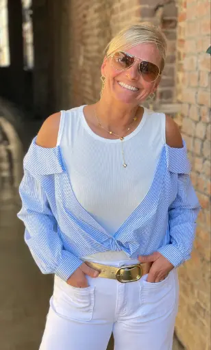 Blouse Epaules dénudées