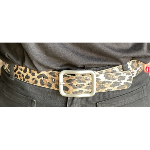 Ceinture animals boucle rectangle