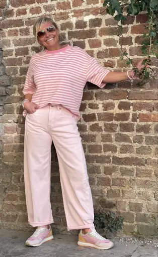 Pantalon Barrel Couture