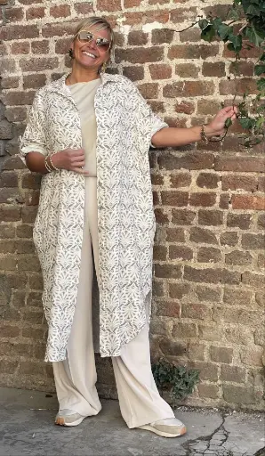 Robe chemise Pampas