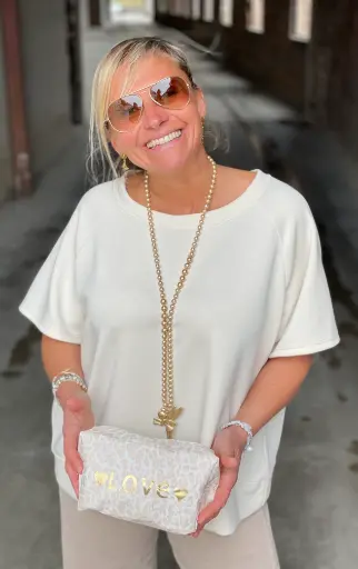 Trousse Léopard love 