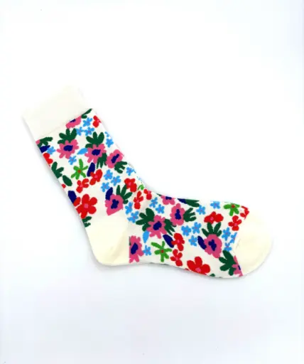 Chaussettes Fleurs