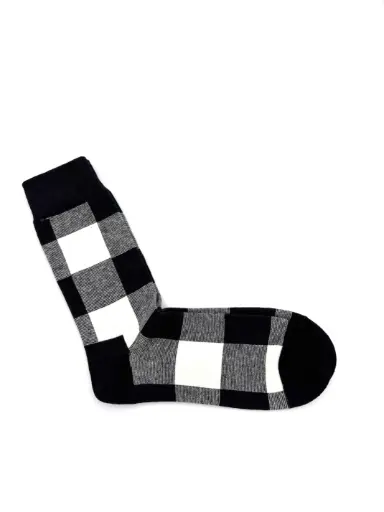 Chaussettes gros carreaux 