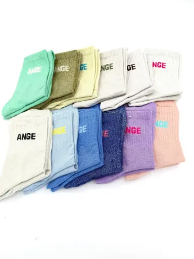 Chaussettes Paillettes ANGE/DEMON