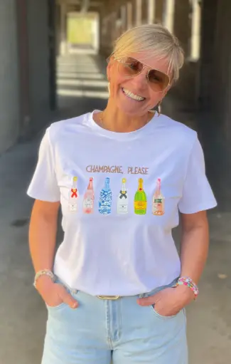 T-shirt Champagne