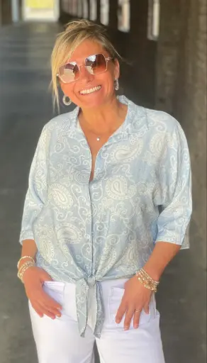 Chemisier court Bandanas