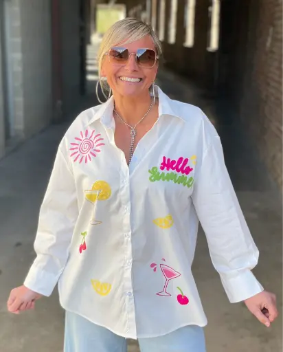 Chemisier Hello Sunshine