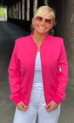 Bombers poche manche