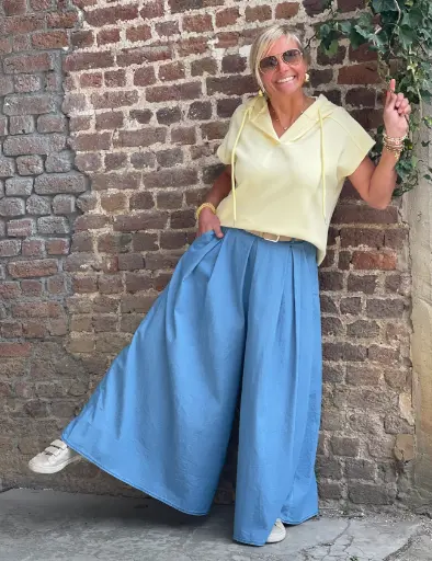 Jupe culotte jeans