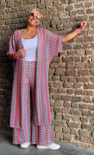 Long gilet Serpentins