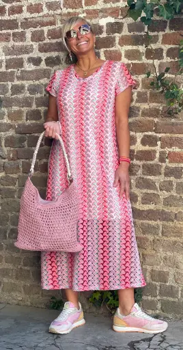 Robe longue Serpentins