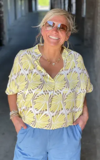 Blouse Eventails
