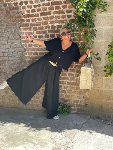 Jupe culotte ceinture