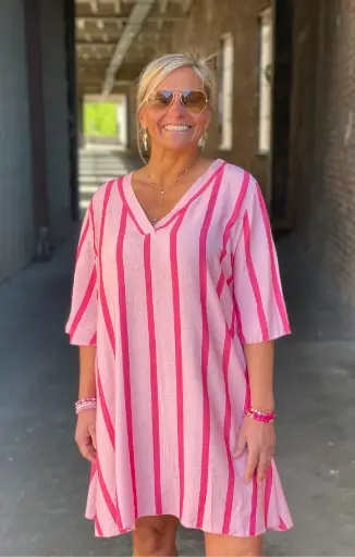 Robe Viscose Lignes