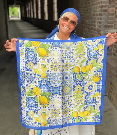 Foulard carré Amalfi