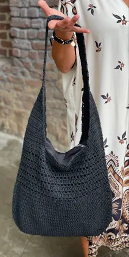 Sac crochet épaule