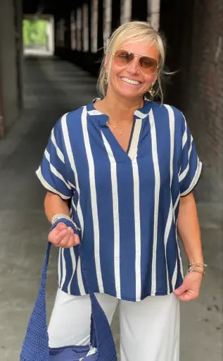 Blouse viscose Lignée