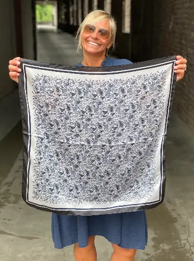 Foulard carré minis cachemires