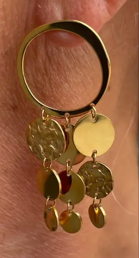 Boucles d'oreilles Ronds Disco n°258