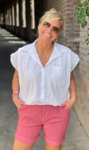 Chemisier taille élastique