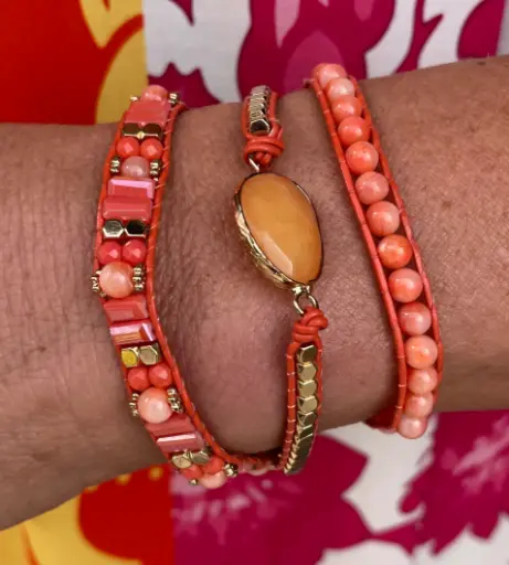 Bracelet 3 tours Nacre Colors 2301
