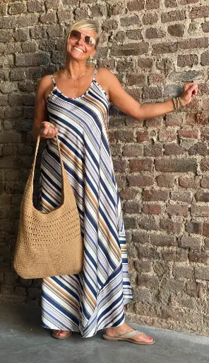 Robe BS Lignes Obliques