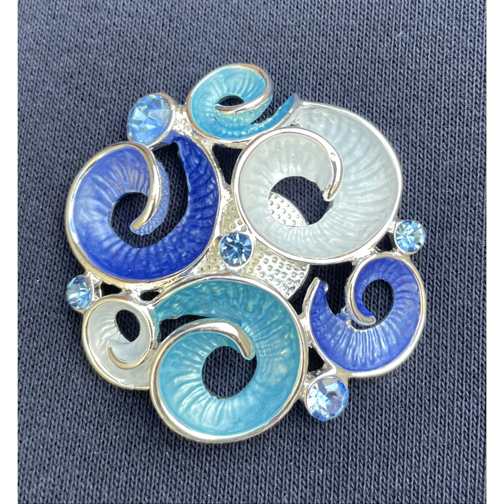 Broche aimant escargot