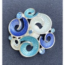 Broche aimant escargot