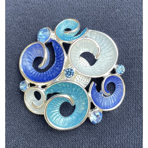 Broche aimant escargot