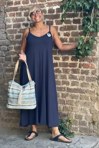 Robe longue BS unie