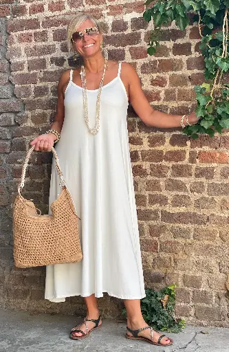 Robe longue BS unie