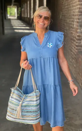 Robe volants Tencel