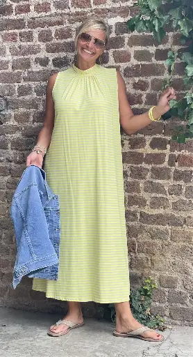 Robe longue Marin