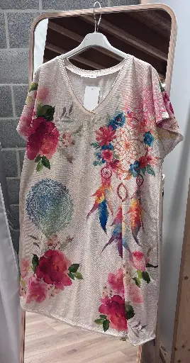 Robe Lurex courte Attrape-rêve