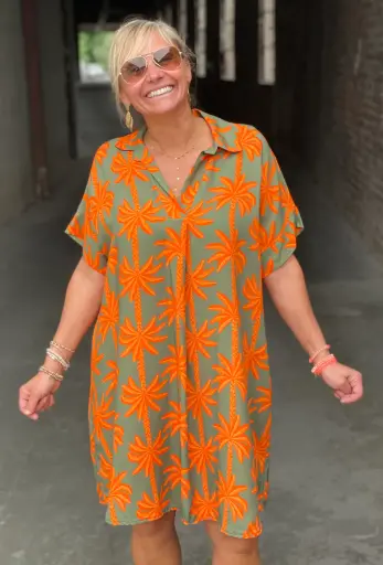 Robe Palmiers 