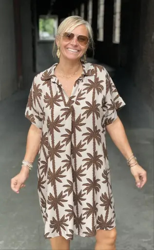 Robe Palmiers 