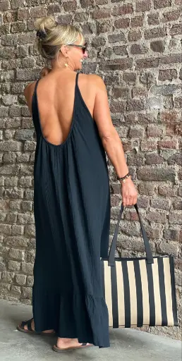 Robe longue BS Gaze de coton