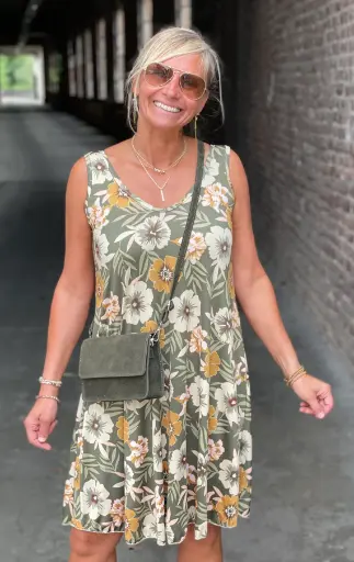 Robe courte Holly V Hawaï
