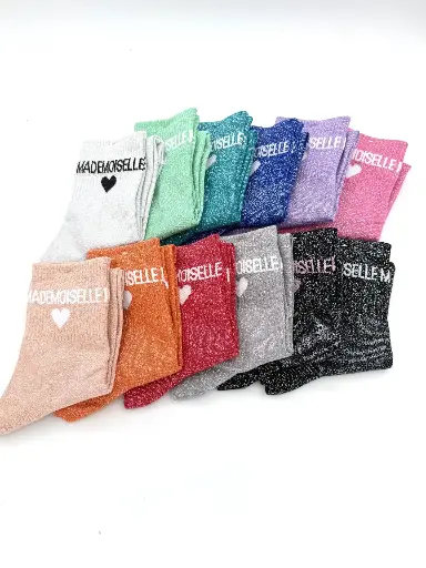 Chaussettes Paillettes MADEMOISELLE Démarquées 