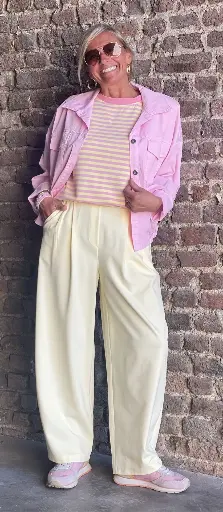 Pantalon Barrel Démarqué