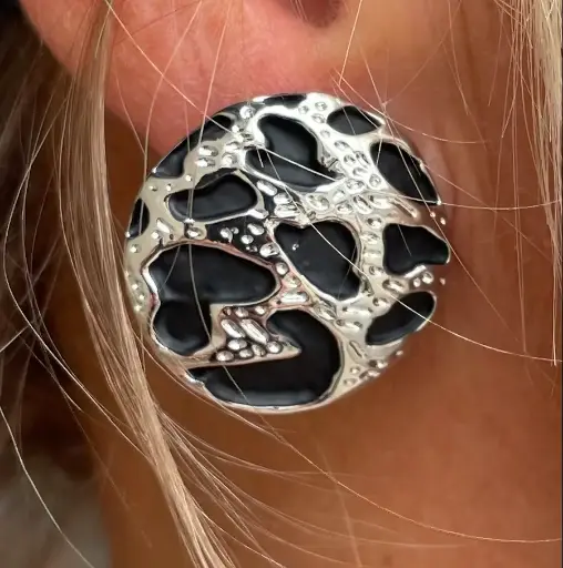 Boucles d'oreilles CLIPS rond léo