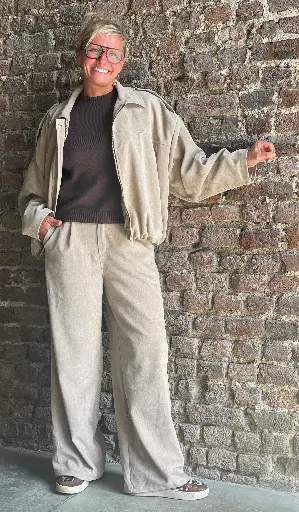 Pantalon Peau de pêche