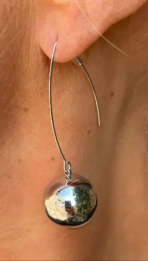 Boucles d'oreilles boules