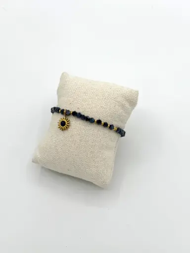 Bracelet soleil pendant n°177 (bleu) 