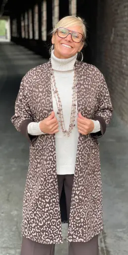 Long gilet Léo