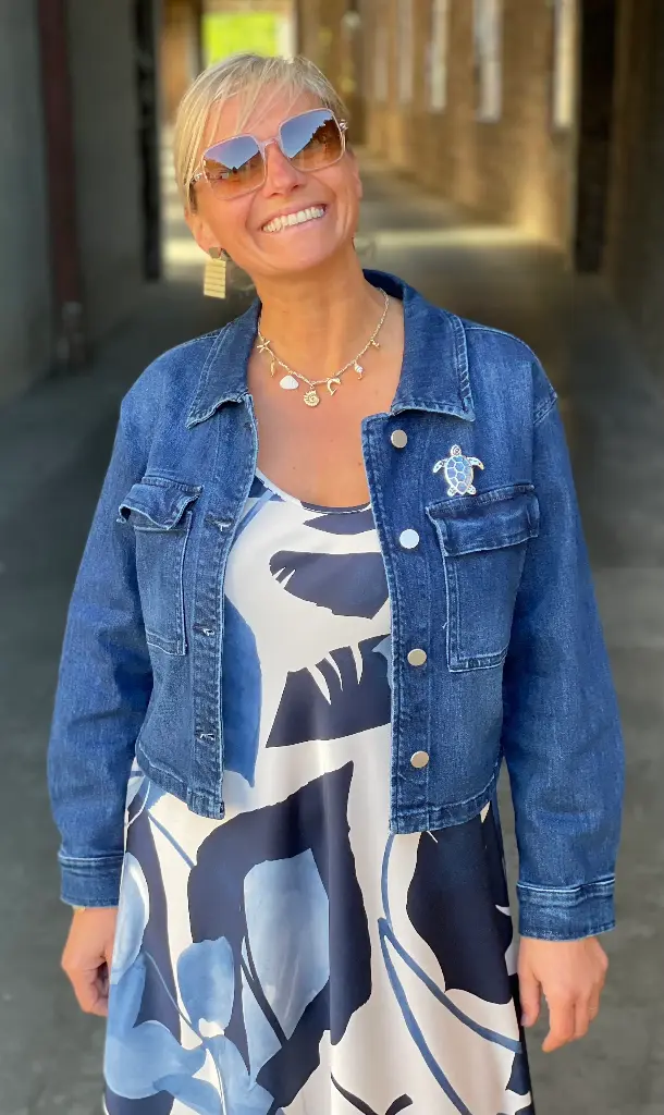 Veste jeans WIB courte