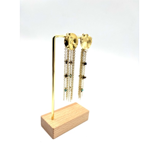 Boucles doreilles Pluie n89