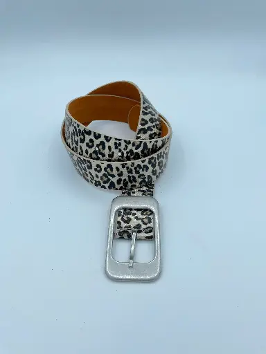 Ceinture Mini Leo boucle rectangle plat